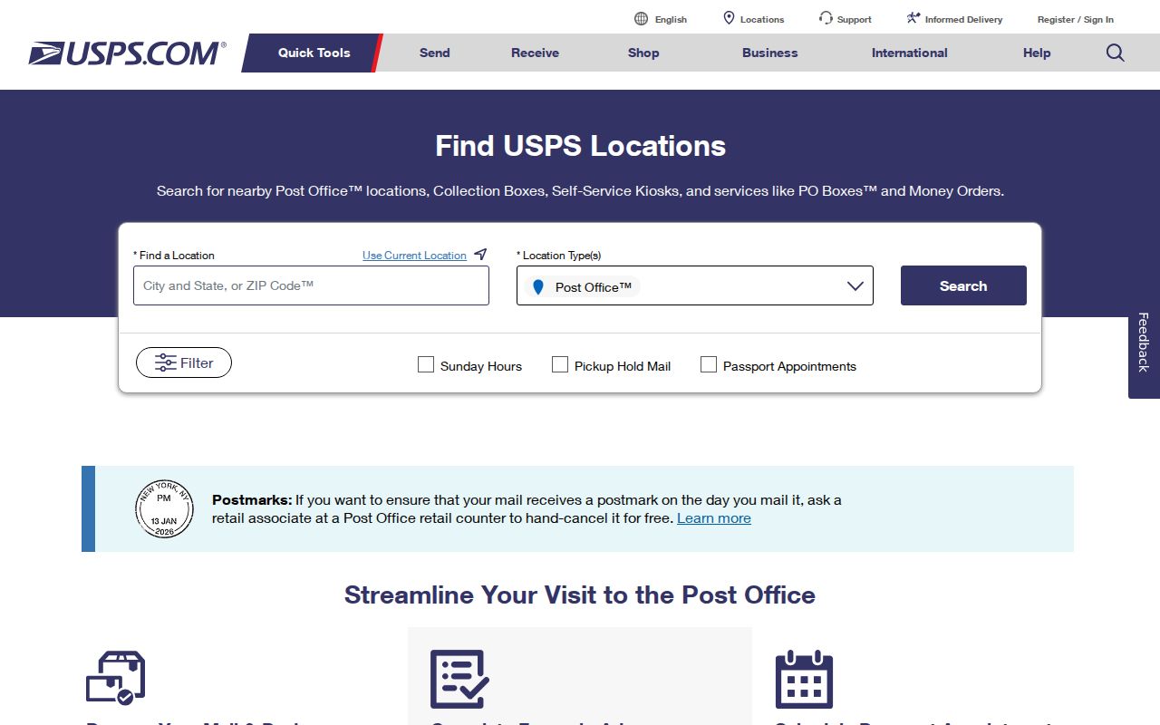 Delhi Township ZIP code directory USPS post-office locations search
